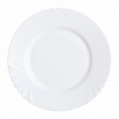 Tanier CADIX 25 cm opál biely
