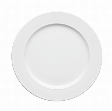 Tanier plytký 25 cm Omnia biely
