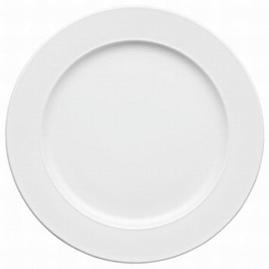 Tanier plytký 30 cm Omnia biely