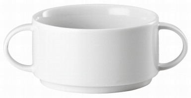 Šálka polievka Ø 10 / 5 cm, 0.25 l Omnia biela