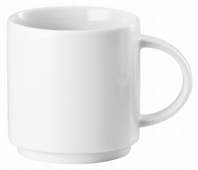 Šálka čaj Ø 7,5 cm / 8 cm, 0,22 l Omnia biela