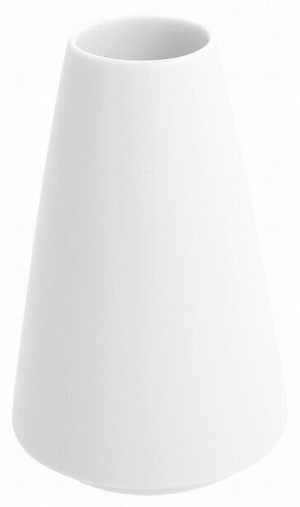 Váza Ø 6.5 / 10 cm Omnia biela