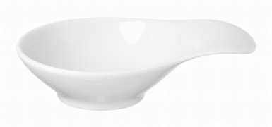 Miska dip 11 x 8 cm Omnia biela