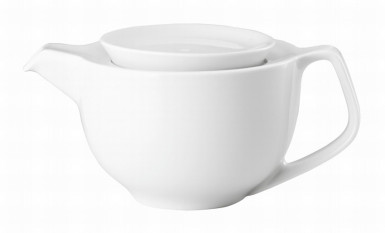 Konvica čaj 0,4 l / Ø 12 cm / 8 cm Rotondo biela
