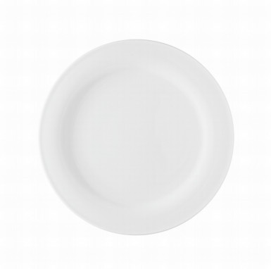 Tanier plytký 21 cm Uovo biely