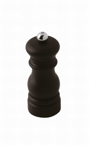 Mlynček na korenie 11,5 cm ABS matný čierny