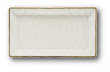 Podnos KIMI VORTEX  WHITE hranatý 29 x  17,5 cm / 33,4 x 2,4 cm farebný