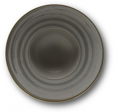 Tanier NAPOLI VORTEX  GREY hlboký, široký prapor  27,5 cm / 14,5 x 6 cm farebný