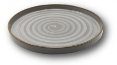 Tanier OSLO VORTEX  GREY plytký 28 / 2,8 cm farebný