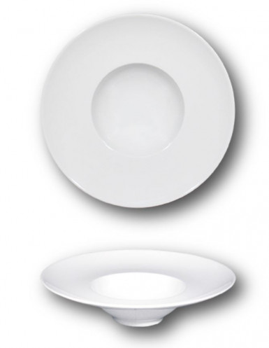 Tanier NAPOLI hlboký, široký prapor  20 cm / 9,7 x 4,6 cm biely