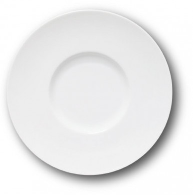 Tanier plytký Gourmet 31 / 3,3 cm biely