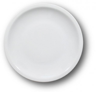 Tanier ROMA plytký dezertný 20 / 4 cm biely