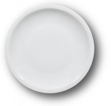 Tanier ROMA plytký chlieb 17 / 2,5 cm biely