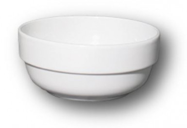 Miska ROMA stohovateľná 12 / 5 cm biela