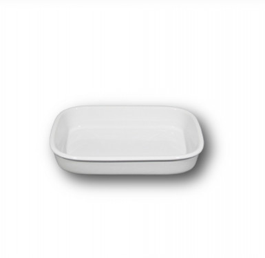 Miska FORNO zapekacia obdĺžnik 19 x 12 x 4 cm biela