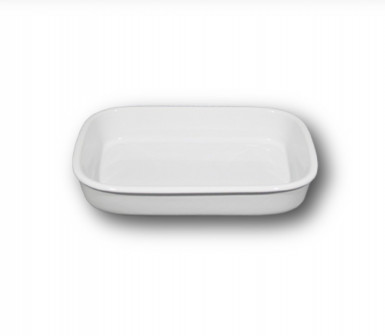 Miska FORNO zapekacia obdĺžnik 22 x 14 x 4,5 cm biela
