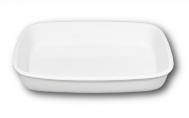 Miska FORNO zapekacia obdĺžnik 40 x 27,5 x 6,5 cm biela