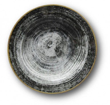 Tanier ISCHIA BLACK ROUND hlboký polievka 23 / 3,5 cm farebný