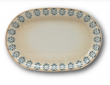 Podnos ROMA CHICAGO TABLE oválny 33 x 22 x 2,7 cm farebný