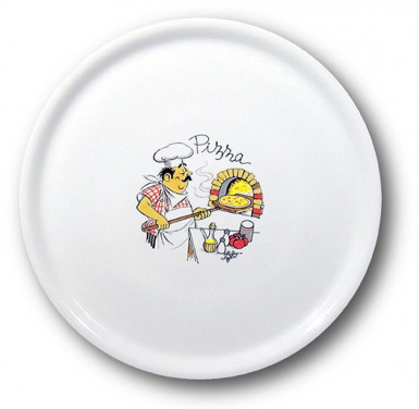 Tanier NAPOLI pizza 31 / 1,7 cm dekor: 2243 farebný