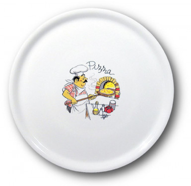 Tanier NAPOLI pizza 33 / 1,8 cm dekor: 2243 farebný