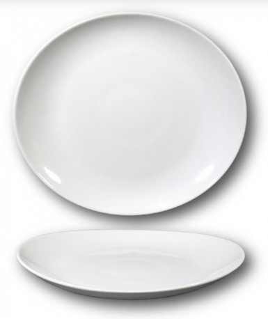 Tanier TIVOLI steak 30,5 x 28 x 4 cm biely