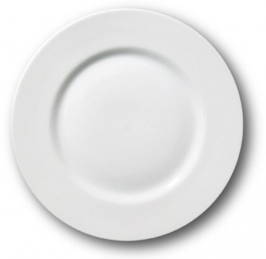 Tanier ISCHIA plytký 28 / 2 cm biely