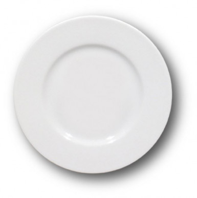Tanier ISCHIA plytký dezertný 21 / 2 cm biely