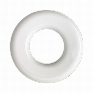 Misa kruhová New Epoque - Accenti 30 cm biela