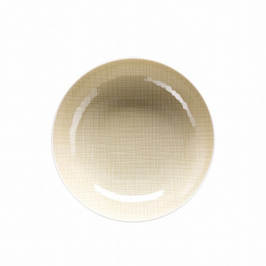 Tanier hlboký Mesh Colours Cream 21 cm béžový