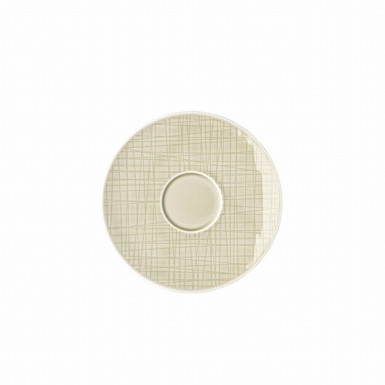 Podšálka káva Mesh Colours Cream 16 cm béžová
