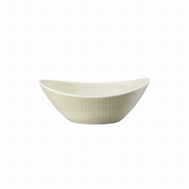 Miska oválna Mesh Colours Cream 20 x 15 cm béžová