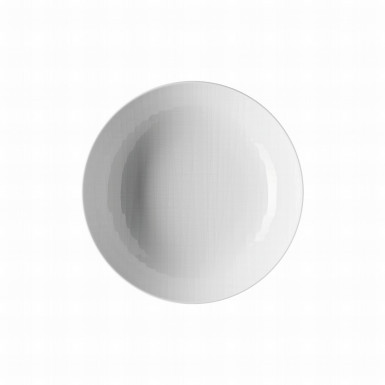 Tanier hlboký Mesh 21 cm biely