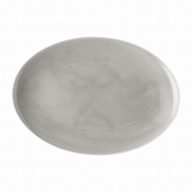 Podnos oválny Loft Colour - Moon Grey 34 cm šedý