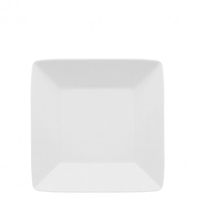 Podnos štvorhranný Loft 22 cm biely