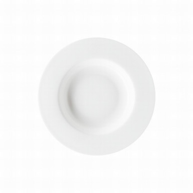 Tanier hlboký Jade 23 cm Bone China biely