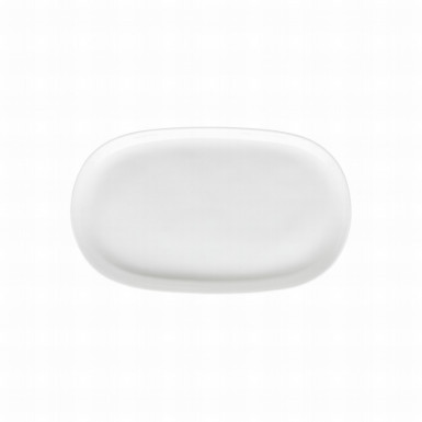 Podnos pre cukorničku s mliekovkou Jade 25 x 15 cm Bone China biely