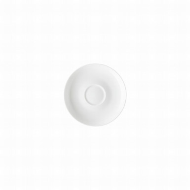 Podšálka espresso Jade 12 cm Bone China biela