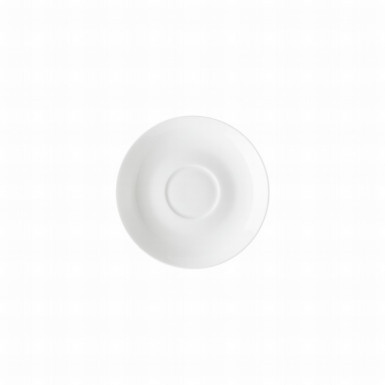 Podšálka káva Jade 15 cm Bone China biela