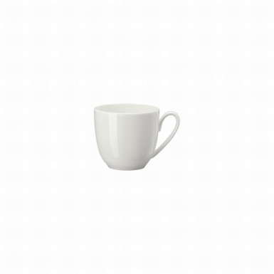 Hrnček s uškom Jade 0,35 l Bone China biely