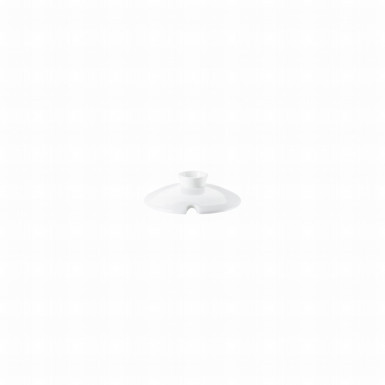 Viečko miska cukor - horčica Jade 9,5 cm Bone China biele