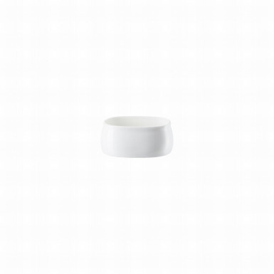 Miska na balený cukor Jade 10 x 7 cm Bone China biela