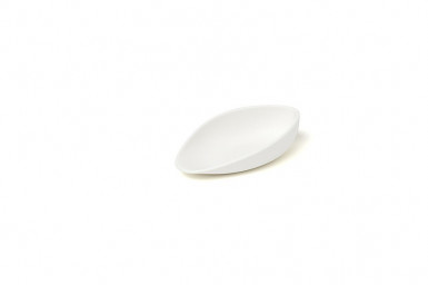 Miska Plaisir 11,6x7,1x3,1 cm  biela