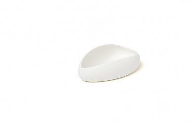 Miska Plaisir 12,9x8,3x3,9 cm  biela
