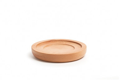 Podnos malý drevo Ø15cm, výška:2,5cm, drevo pre 7501, 7502, 7504, 7505, 7508, 7509
