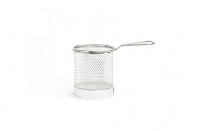 Košík fritovací/servírovanie SNACK Ø9cm, výška:12,5cm, nerez