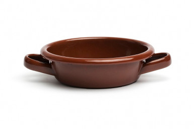 Kastról Mini 10 x 3 cm/0,125 lt, smaltované železo, far:hnedá