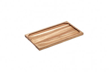 Základňa pre podnos bridlica art.č.11004 GN 1/3, 32,5x17,5x1,5 cm, dervo agát