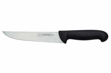 Nôž mäsiarsky GRAFIT 24 cm, farba biela rúčka plast