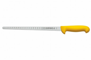 Nôž šunka GRAFIT 28 cm, farba žltá rúčka plast